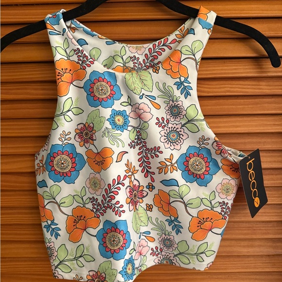 Becca Floral Tank Top - Multicolor - Picture 1 of 3